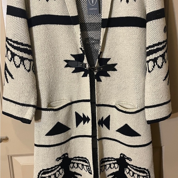 NEW with tags Vertigo Duster Cardigan size S $328 - Picture 3 of 8